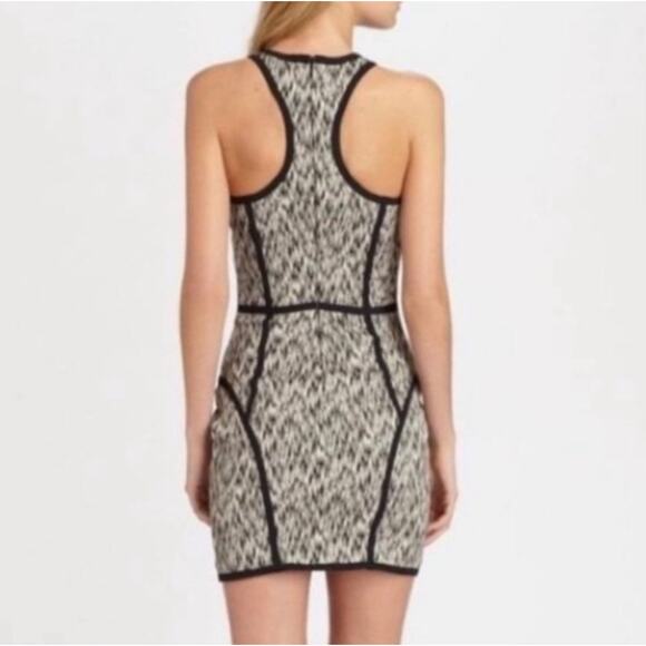 Parker bodycon abstract design cocktail dress party goth grunge office siren - Picture 4 of 9